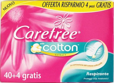 Ass. Carefree S. Slip Cotton pz 44