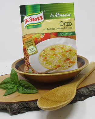 Minestra di orzo profumata delizia dell'orto Knorr
