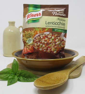Pasta e lenticchie Knorr
