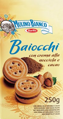 Baiocchi nocciola Mulino Bianco
