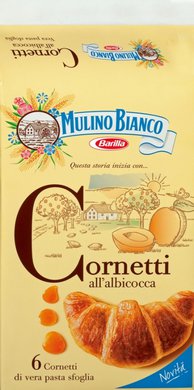 Cornetto albicocca Mulino Bianco