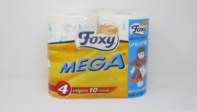Ig. Foxy Mega 2V. Decorato 4 Rotoloni