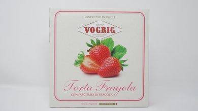 Torta fragole Vogrig gr.450