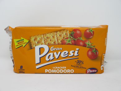 Cracker pomodoro e formaggio Pavesi 5,96 € al kg